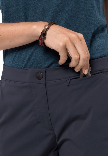 Hilltop Trailshort Met Grafiet Jack Wolfskin-collecties