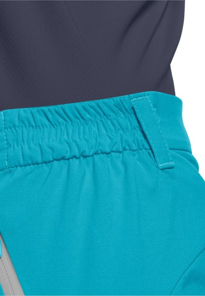 Hete Overland Shorts Met Donker Aqua Jack Wolfskin