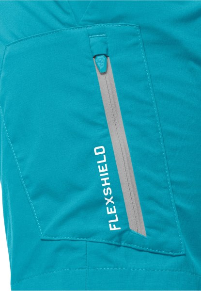 Hete Overland Shorts Met Donker Aqua Jack Wolfskin