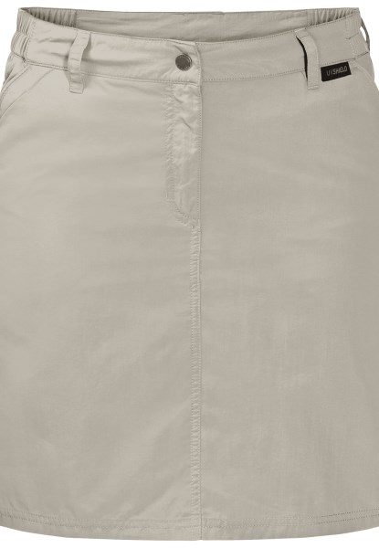 Stoffige Grijze Jack Wolfskin Merk Kalahari Skort