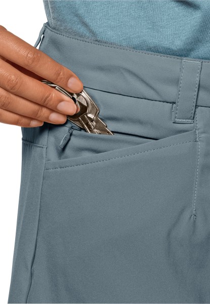 Fashion Sonora Skort Jack Wolfskin Groen Blauw