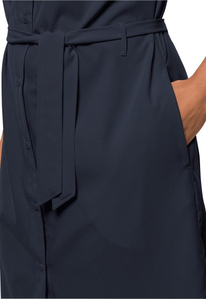 Nachtblauwe Midi-jurk Van Jack Wolfskin Voor De Feestdagen