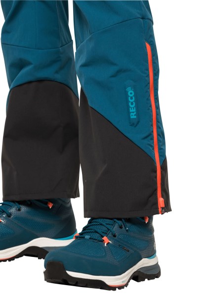 Zoetwater Blauwe Alpspitze Broek Met Merk Jack Wolfskin