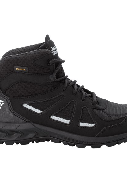 Hot Jack Wolfskin Zwartgrijs Woodland 2 Texapore Mid W
