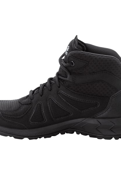 Hot Jack Wolfskin Zwartgrijs Woodland 2 Texapore Mid W