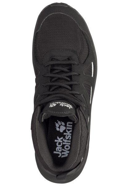 Hot Jack Wolfskin Zwartgrijs Woodland 2 Texapore Mid W