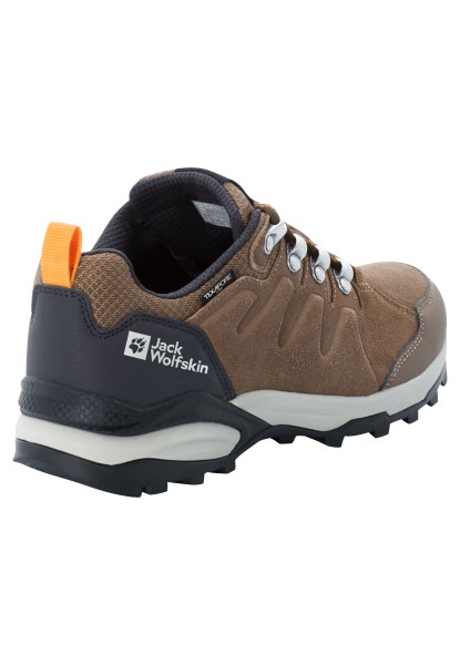 Jack Wolfskin Bruin-abrikoos Origineel Refugio Texapore Laag W