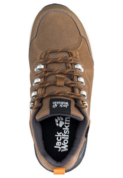 Jack Wolfskin Bruin-abrikoos Origineel Refugio Texapore Laag W