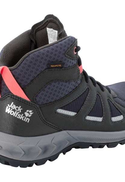 Beste Bos 2 Texapore Mid W Donkerblauw-roze Jack Wolfskin