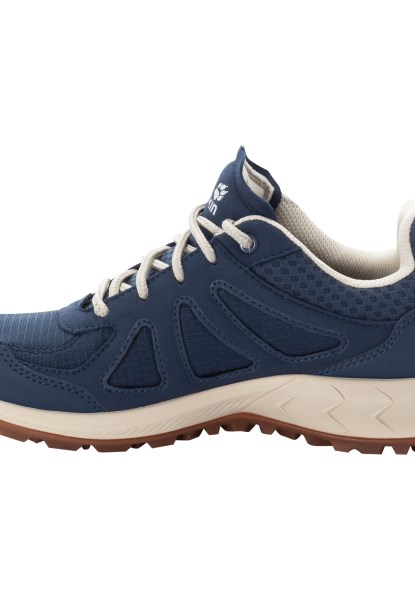 New Jack Wolfskin Donkerblauw-beige Woodland 2 Texapore Low W