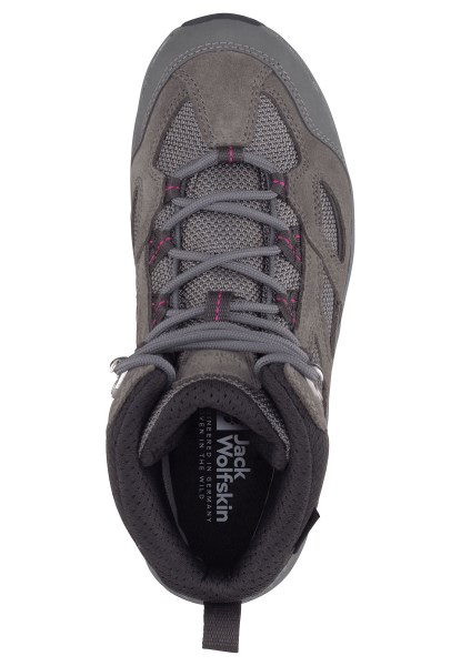 Fashion Jack Wolfskin Vojo 3 Texapore Mid W Tarmac Grijsroze