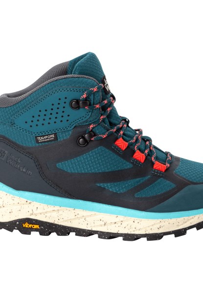 Terraventure Texapore Mid W Jack Wolfskin Blauw-koraal Oorsprong