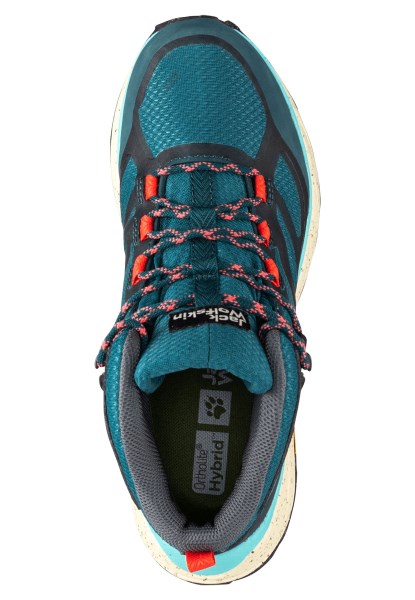 Terraventure Texapore Mid W Jack Wolfskin Blauw-koraal Oorsprong