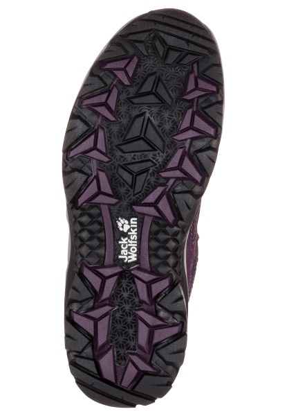 Vojo 3 Texapore Mid W Paarsgrijze Merken Jack Wolfskin
