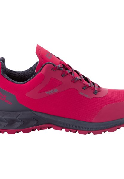 Woodland Shell Texapore Low Met Originele Jack Wolfskin Cranberry