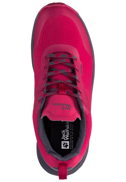 Woodland Shell Texapore Low Met Originele Jack Wolfskin Cranberry