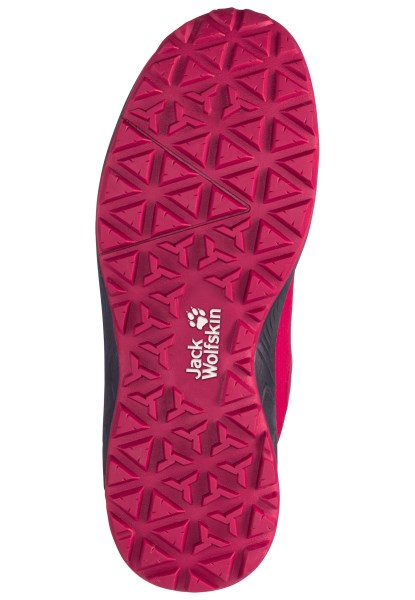 Woodland Shell Texapore Low Met Originele Jack Wolfskin Cranberry