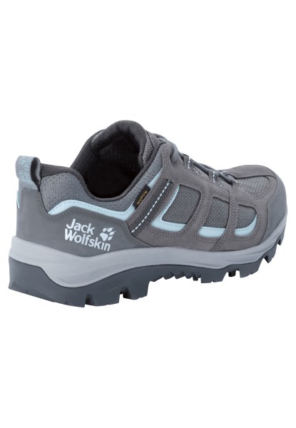 Jack Wolfskin Fashion Vojo 3 Texapore Low W Tarmac Grijs-lichtblauw
