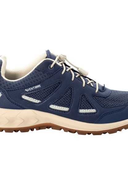 Donkerblauw-beige Original Woodland 2 Vent Low W Jack Wolfskin