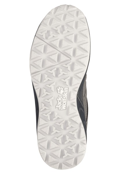 Jack Wolfskin Grijs-lichtblauw Fashion Woodland 2 Texapore Low W