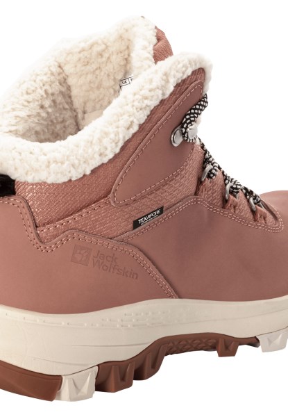 Roze-wit Hot Jack Wolfskin Everquest Texapore Mid W
