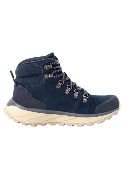 Terraventure Urban Mid W Fashion Jack Wolfskin Donkerblauw-beige