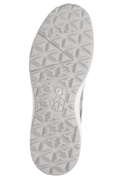 Grijs-lichtgroen Jack Wolfskin Woodland 2 Hybride Laag W Best