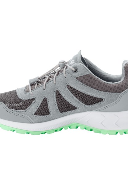 Donkergrijs-lichtgroen New Jack Wolfskin Woodland 2 Vent Low W