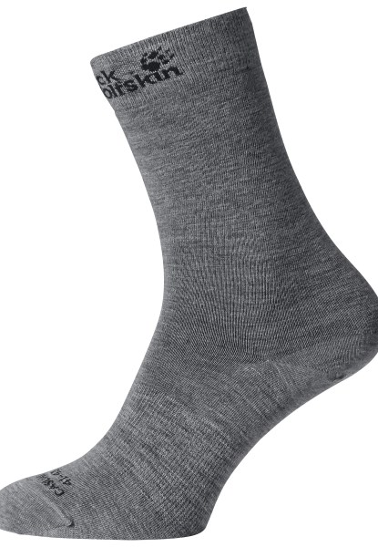 Merino Klassiek Gesneden Sokken Collecties Jack Wolfskin Grey Heather