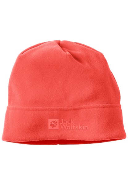 Real Stuff Beanie Hot Coral Merk Jack Wolfskin