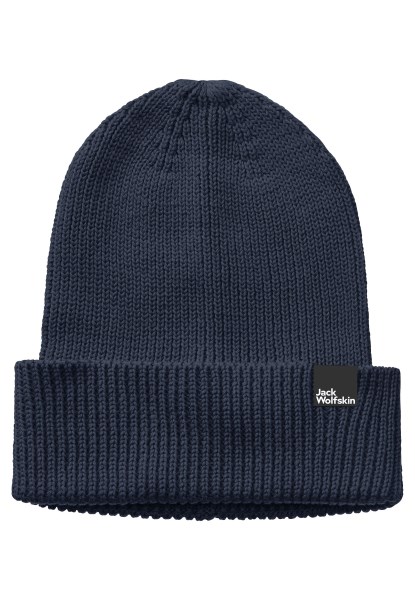 Essential Beanie Brands Jack Wolfskin Nachtblauw