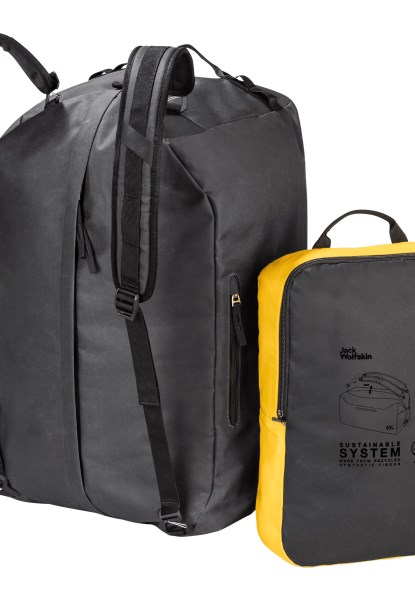 Jack Wolfskin Traveltopia Reistas 65 Origineel Cordovan Rood