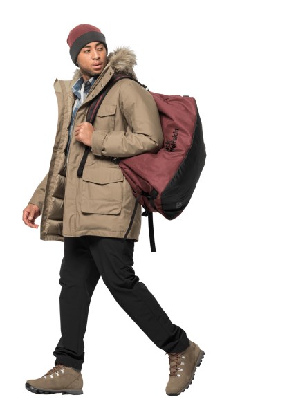 Jack Wolfskin Traveltopia Reistas 65 Origineel Cordovan Rood