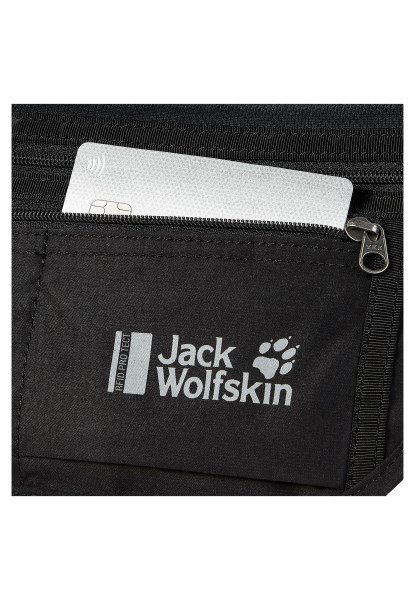 Jack Wolfskin Documentenriem Rfid Zwarte Collectie