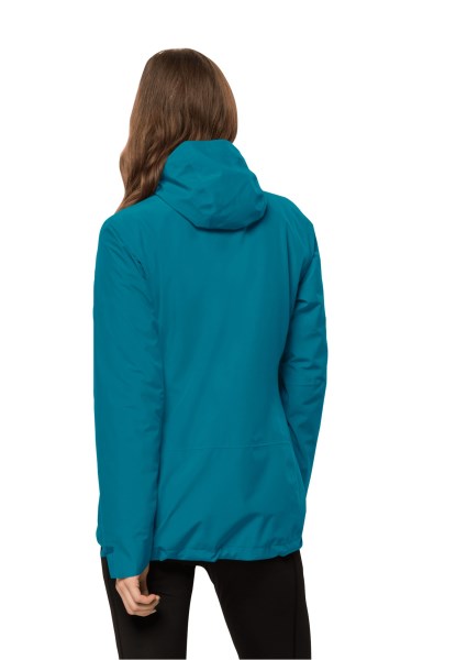 Moonrise 3in1 Jack W Jack Wolfskin Merk Zoetwaterblauw