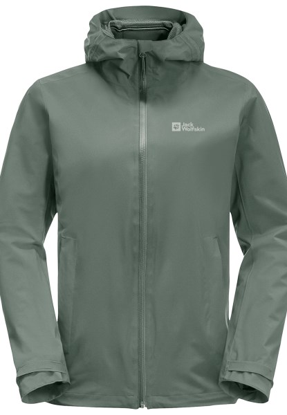 Pack & Go Shell W Hedge Green Originele Jack Wolfskin