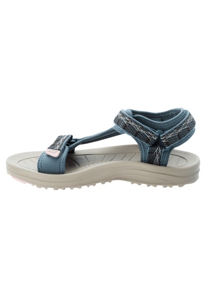 Blauwgrijs-roze Jack Wolfskin Beste Golfbreker W