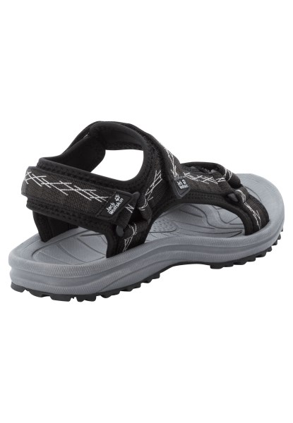 Zwart-grijze Fashion Jack Wolfskin Wave Breaker M