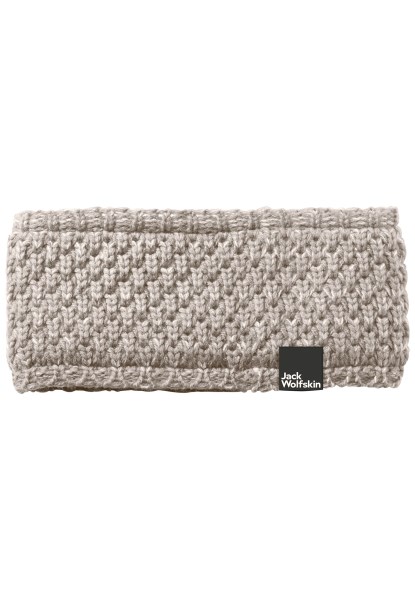 Highloft Gebreide Hoofdband Dames Origin Jack Wolfskin Winter Pearl
