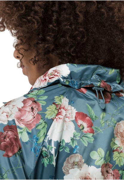 Wintertaling Grijze All-over Jack Wolfskin Bloemen Blouson W Collection