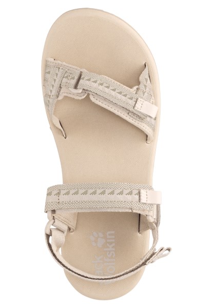Beige-beige Origine Outfresh Sandaal Met Jack Wolfskin