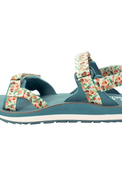 Outfresh Deluxe Sandaal W Jack Wolfskin Collections Katoen Wit Allover