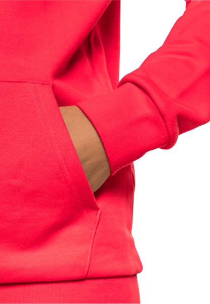 Jack Wolfskin Tulp Rood Essential Hoody W Hot
