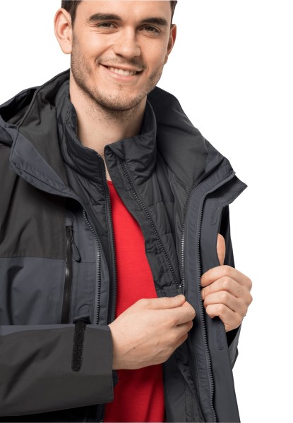 Ebony Origins Jack Wolfskin Jaspis 3in1 Jas M