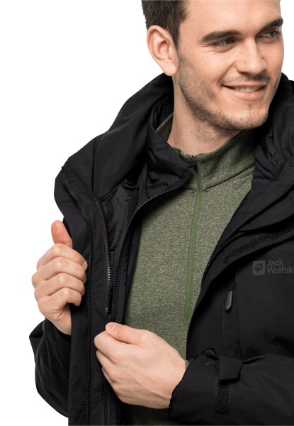 Zwart Merk Romberg 3in1 Jas M Jack Wolfskin