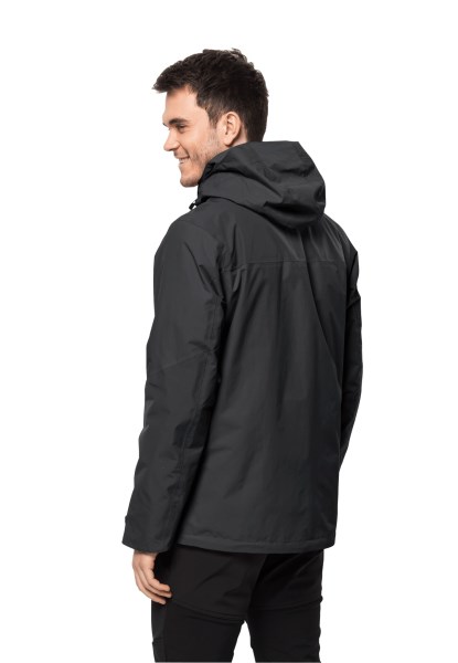 Hot Jasper 3in1 Jas M Jack Wolfskin Zwart