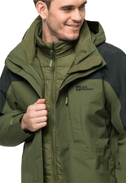 Beste Romberg 3in1 Jas M Greenwood Jack Wolfskin