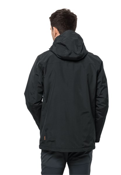 Bergland 3in1 Jack M Jack Wolfskin Origins Zwart