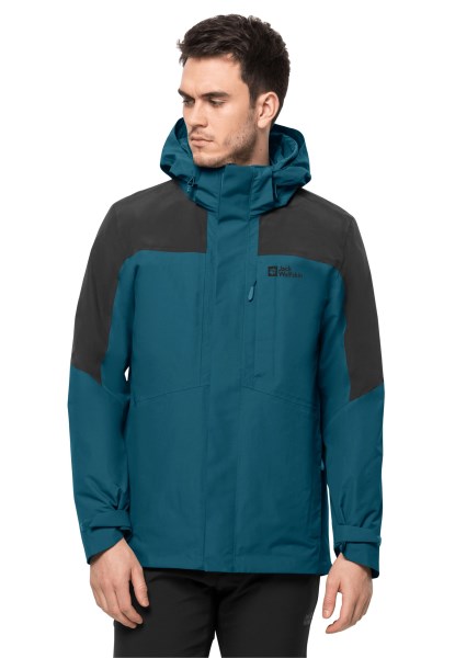 Romberg 3in1 Jas M Hot Blue Coral Jack Wolfskin