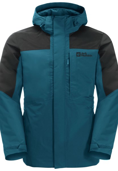 Romberg 3in1 Jas M Hot Blue Coral Jack Wolfskin